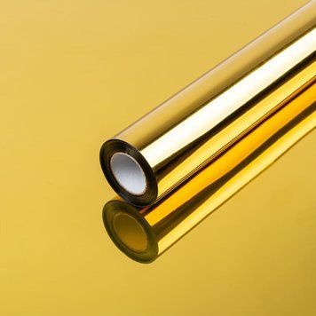 Дзеркальна сонцезахисна плівка для вікон Золото 600х10000х0,08мм SW-00002715 SW-00002715 фото